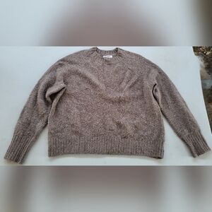 Old Navy Women's Brown Crewneck Sweater